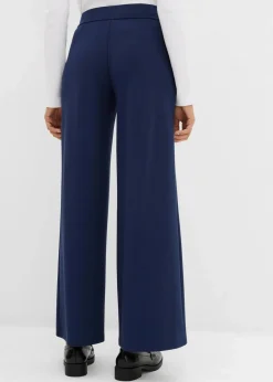 New Bootcut Hose aus leicht glänzendem Viskose-Mix Damen Bekleidung·Kleider|Hosen