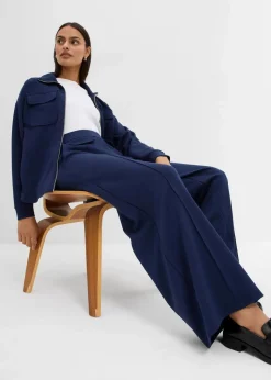 New Bootcut Hose aus leicht glänzendem Viskose-Mix Damen Bekleidung·Kleider|Hosen