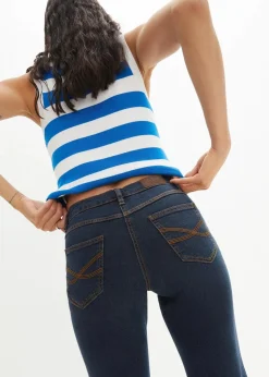 Outlet Bootcut Jeans High Waist, Stretch Damen Kurzgrößen|Bekleidung·Shirts & Tops