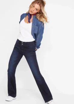 Best Bootcut Jeans High Waist, Shaping-Ultra-Soft Damen Kurzgrößen|Bekleidung·Shirts & Tops
