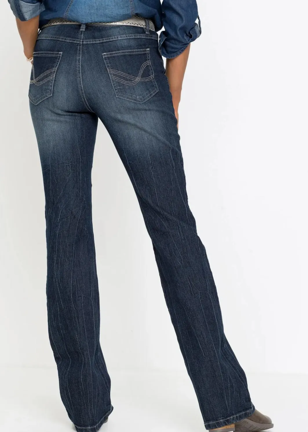 New Bootcut Jeans High Waist, Komfort-Stretch Damen Bekleidung·Shirts & Tops|Jeans