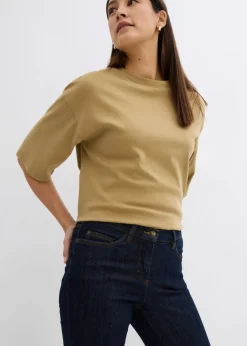 Sale Bootcut Jeans Mid Waist, Stretch Damen Jeans|Kurzgrößen