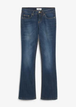 Clearance Bootcut Jeans Mid Waist, Stretch Damen Jeans|Kurzgrößen