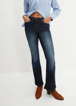 Discount Bootcut Jeans Mid Waist, Stretch Damen Kurzgrößen|Bekleidung·Shirts & Tops