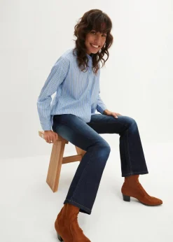 Discount Bootcut Jeans Mid Waist, Stretch Damen Kurzgrößen|Bekleidung·Shirts & Tops