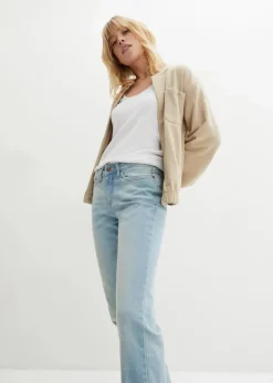 Online Bootcut Jeans Mid Waist, Stretch Damen Bekleidung·Shirts & Tops|Jeans