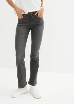 Clearance Bootcut Jeans Mid Waist, Stretch Damen Jeans|Kurzgrößen