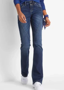 Sale Bootcut Jeans Mid Waist, Stretch Damen Jeans|Kurzgrößen