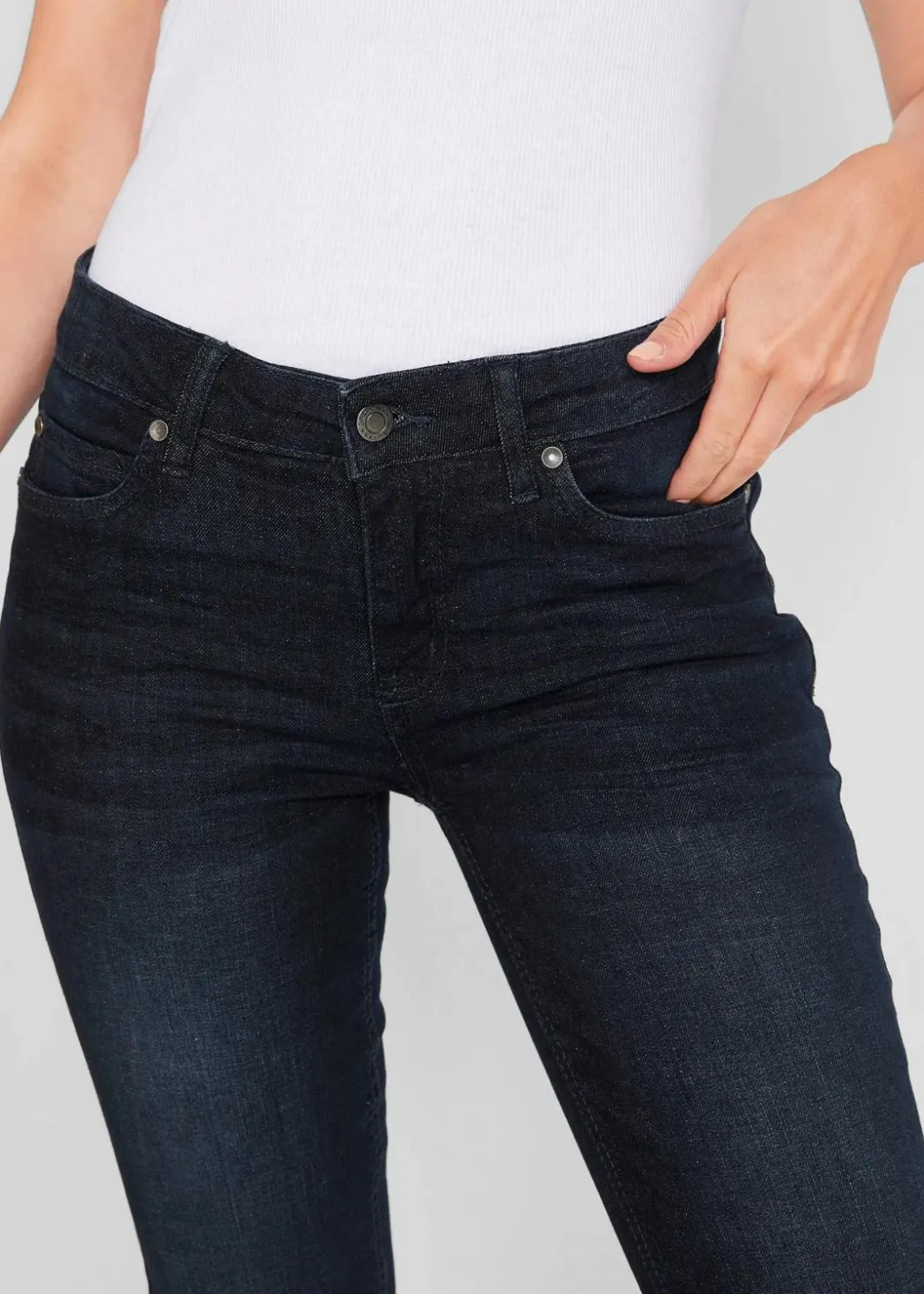 Discount Bootcut Jeans Mid Waist, Stretch Damen Bekleidung·Shirts & Tops|Jeans