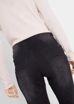 Damen bonprix Bekleidung·Shirts & Tops|Jeans|Bootcut Jeans Mid Waist, Shaping