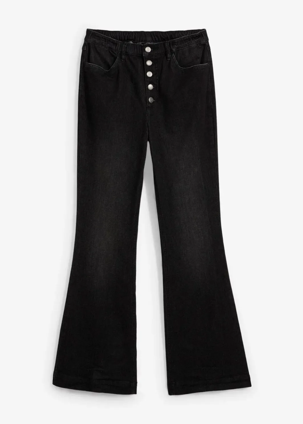 Damen bonprix Bekleidung·Shirts & Tops|Jeans|Bootcut-Jeans High Waist, Bequembund