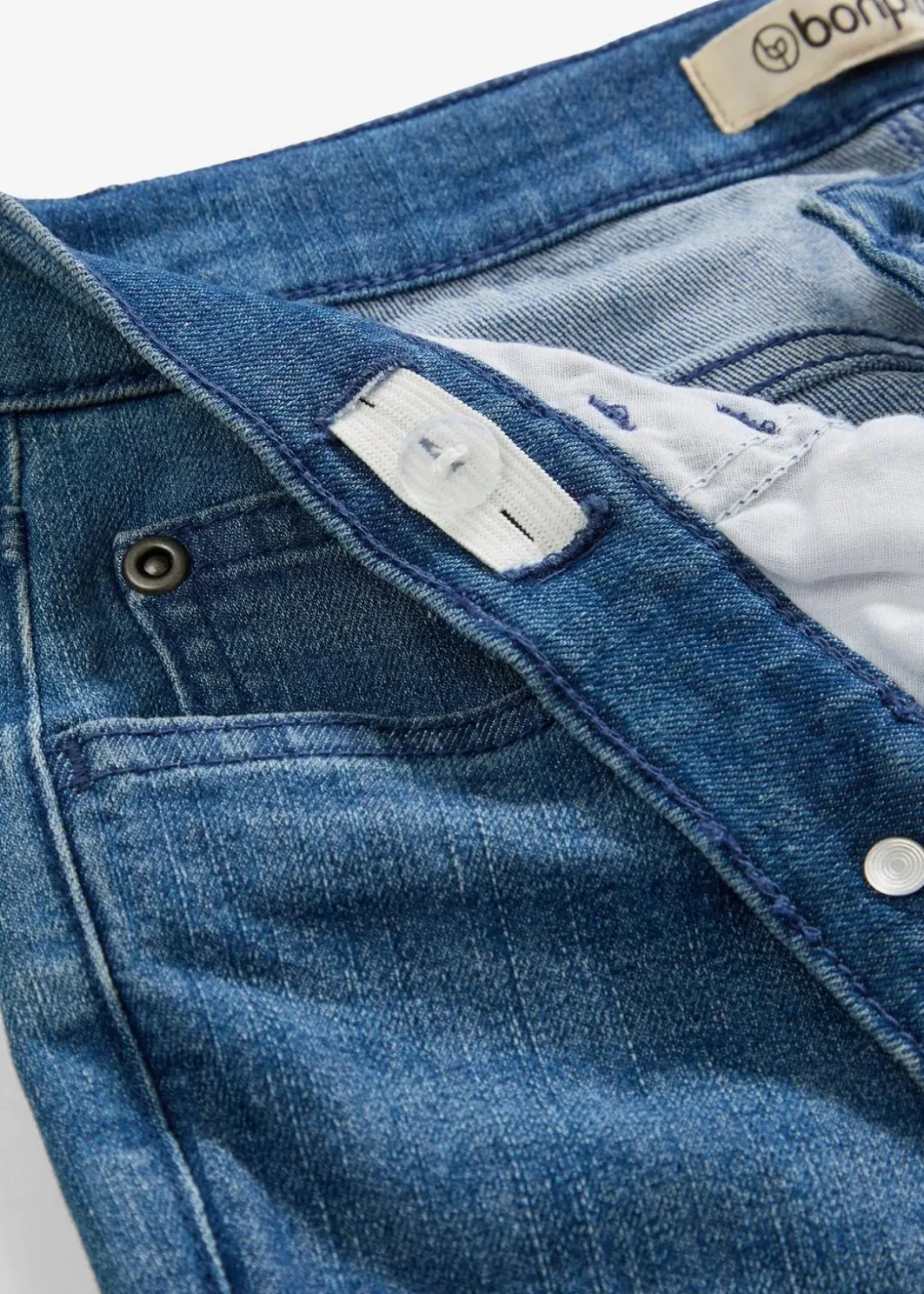 Outlet Bootcut-Jeans Low Waist Kinder Mädchen 9-16 Jahre·Jeans