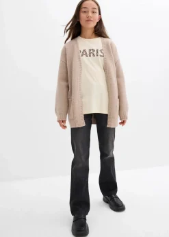 Kinder bonprix Mädchen 9-16 Jahre·Jeans|Bootcut-Jeans Mid Waist