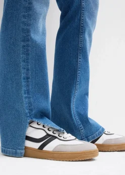 New Bootcut-Jeans Mid Waist Kinder Mädchen 9-16 Jahre·Jeans