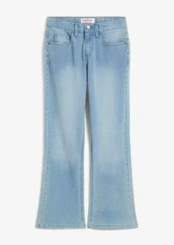 Kinder bonprix Mädchen 9-16 Jahre·Jeans|Bootcut-Jeans Mid Waist