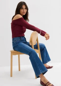 Best Bootcut-Jeans Mid Waist Damen Jeans|Bekleidung·Shirts & Tops