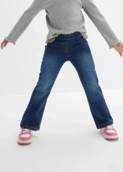 Sale Bootcut-Jeans Mid Waist mit Bequembund Kinder Mädchen 2-8 Jahre·Jeans & Hosen
