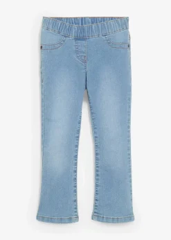 Bootcut-Jeans Mid Waist mit Bequembund Kinder Mädchen 2-8 Jahre·Jeans & Hosen