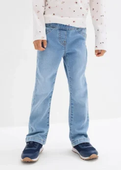 Bootcut-Jeans Mid Waist mit Bequembund Kinder Mädchen 2-8 Jahre·Jeans & Hosen
