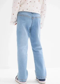 Bootcut-Jeans Mid Waist mit Bequembund Kinder Mädchen 2-8 Jahre·Jeans & Hosen