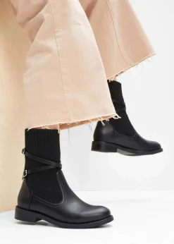 Damen bonprix Boots|Schuhe & Accessoires In Spezialgrößen·Elastischer Schaft|Boots