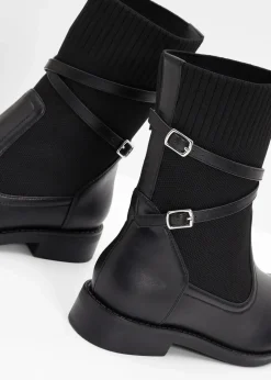 Damen bonprix Boots|Schuhe & Accessoires In Spezialgrößen·Elastischer Schaft|Boots