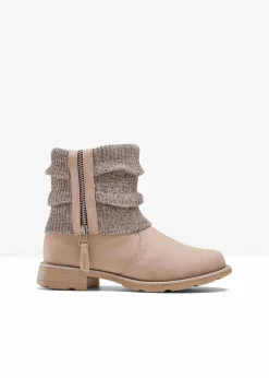 Hot Boots mit Strickeinsatz Damen Schuhe & Accessoires In Spezialgrößen·Schuhe In Übergröße|Boots