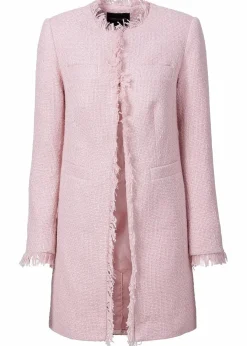Damen bonprix Blazer|Bouclé Longblazer