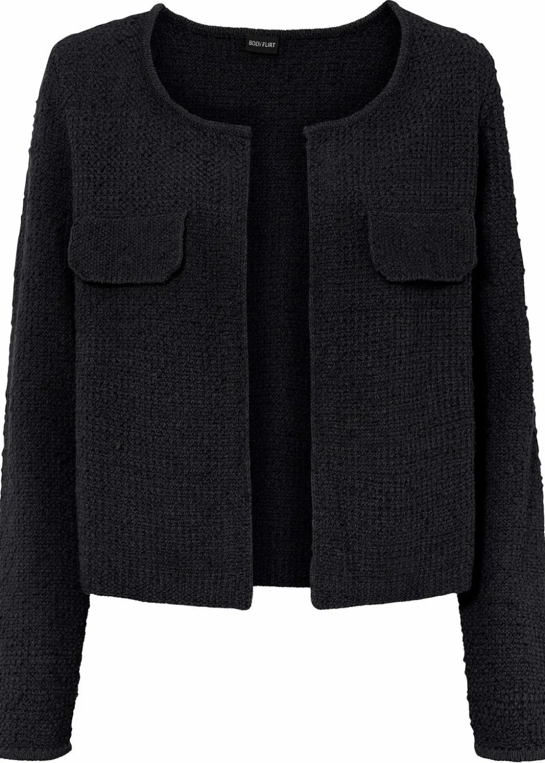 Damen bonprix Pullover & Strickjacken|Strickmode|Bouclé Strickjacke