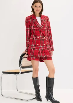 Damen bonprix Bekleidung·Basics|Zweiteiler & Sets|Bouclé-Blazer