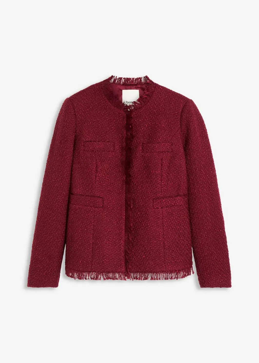 Damen bonprix Jacken & Mäntel|Bekleidung·Hosen|Bouclé-Jacke