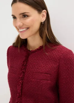 Damen bonprix Jacken & Mäntel|Bekleidung·Hosen|Bouclé-Jacke
