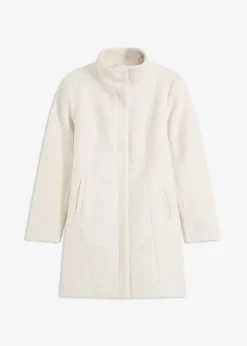 Hot Bouclé-Kurzmantel Damen Bekleidung·Hosen
