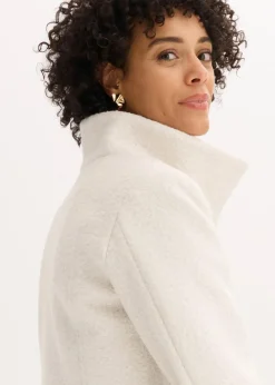 Hot Bouclé-Kurzmantel Damen Bekleidung·Hosen