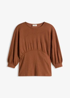 Discount Bouclé-Shirt Damen Shirts & Tops