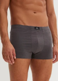 Herren bonprix Wäsche|Große Größen|Boxershorts eng mit Baumwolle (3er Pack)