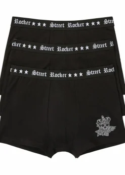 Herren bonprix Boxershorts|Große Größen|Boxershorts eng mit Baumwolle (3er Pack)