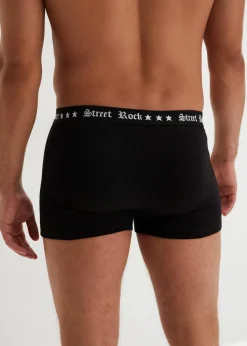Herren bonprix Boxershorts|Große Größen|Boxershorts eng mit Baumwolle (3er Pack)