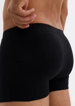 Herren bonprix Boxershorts|Große Größen|Boxershorts eng mit Baumwolle (10er Pack)