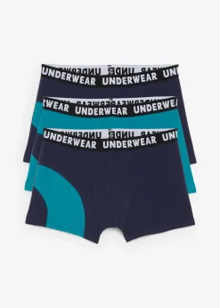 Herren bonprix Wäsche|Große Größen|Boxershorts eng mit Baumwolle (3er Pack)