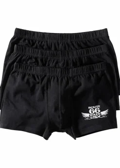 Herren bonprix Boxershorts|Große Größen|Boxershorts eng mit Baumwolle (3er Pack)
