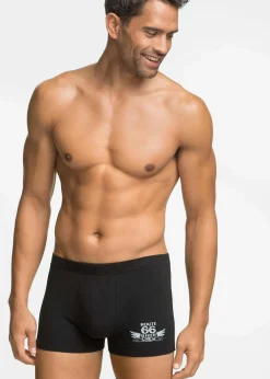 Herren bonprix Boxershorts|Große Größen|Boxershorts eng mit Baumwolle (3er Pack)