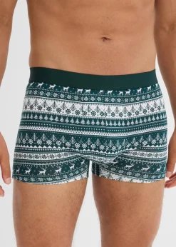 Herren bonprix Boxershorts|Große Größen|Boxershorts eng mit Baumwolle (3er Pack)