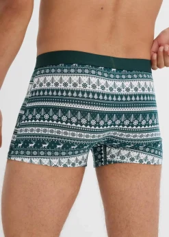 Herren bonprix Boxershorts|Große Größen|Boxershorts eng mit Baumwolle (3er Pack)