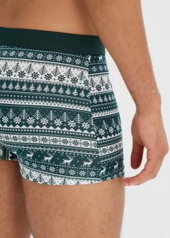 Herren bonprix Boxershorts|Große Größen|Boxershorts eng mit Baumwolle (3er Pack)