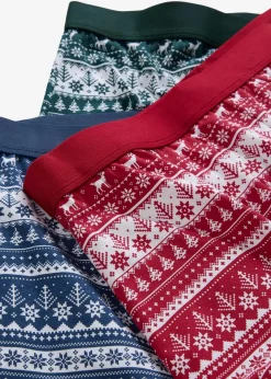 Herren bonprix Boxershorts|Große Größen|Boxershorts eng mit Baumwolle (3er Pack)