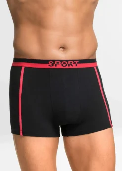 Herren bonprix Boxershorts|Große Größen|Boxershorts eng mit Baumwolle (3er Pack)
