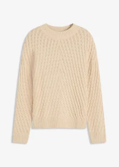 Damen bonprix Bekleidung·Umstandsmode|Strickmode|Boxy-Pullover