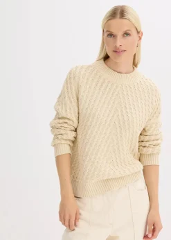 Damen bonprix Bekleidung·Umstandsmode|Strickmode|Boxy-Pullover