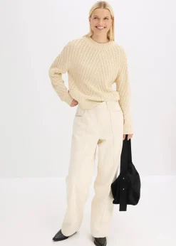 Damen bonprix Bekleidung·Umstandsmode|Strickmode|Boxy-Pullover